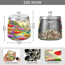 Load image into Gallery viewer, Spring Gnome Ash Tray Trash Can, Smell Free Ash Tray, Home Ashtray
