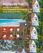 Load image into Gallery viewer, Middle Finger Decor Statue, 5.9in Naughty Smoking Wizard Dwarf- Funny Garden Gnomes Outdoor Decorations for Lawn Patio Yard Home Decor Easter Halloween
