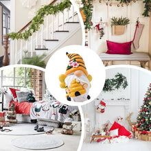 Load image into Gallery viewer, ZXDTVFGN Bee Spring Gnome Decorations - Gnome Statue Decorations | Honey Bee Gnomes Decor for Outdoor Garden
