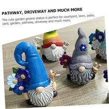 Load image into Gallery viewer, Ciieeo Garden Gnome Statue Resin Gnome Figurine for Outdoor Patio Lawn Decor Creative No-face Design for Garden Indoor Use Compact for Easy Installation and Movement
