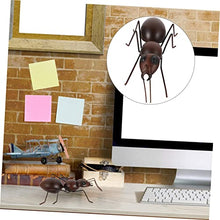 Load image into Gallery viewer, Happyyami 1pc Large Iron Ant Ornament Unique Balcony Lawn Decoration Garden Adornment Durable Metal Craft for Home Decor and Outdoor Spaces
