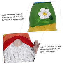 Load image into Gallery viewer, BESPORTBLE 3pcs Creative Resin Gnome Doll for Garden Decoration Handmade Gnome Figurines for Courtyard Landscape and Home Decor
