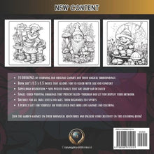 Load image into Gallery viewer, Garden Gnomes: A Coloring Book with Color Therapy for Everyone!: A Fun and Creative Way to Reduce Stress
