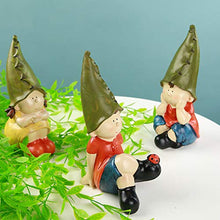 Load image into Gallery viewer, Fairy Garden Statues Miniature Artificial Figurine Resin Craft Landscaping For Patio Yard Garden Ornament Accessories Villa Home Figurines Garden Ornament
