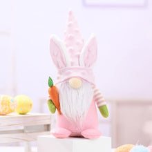 Load image into Gallery viewer, Sly Sippy Easter Gonk Gnomes Ornaments | 2 Pack Easter Rabbit Bunny Plush Doll Toys | Handmade Spring Gonks Gnomes Easter Egg Home Easter Decorations Gifts | Easter Bunny Decorations -Green and Pink
