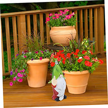 Load image into Gallery viewer, Toyvian Garden Gnome Statue Solar Light Outdoor Decoration Creative Gnome Figurine with LED Illumination for Unique Garden Ornaments for Lawn Patio Backyard Decor
