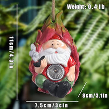 Load image into Gallery viewer, FLJZCZM Solar Hanging Garden Gnome Decor – Lemon, Dragonfruit &amp; Flower（3 Style） Resin Outdoor Gnomes for Yard &amp; Outsides (Daylight Charging/Night Glow)
