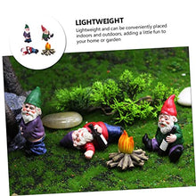 Load image into Gallery viewer, BESPORTBLE 4pcs Dwarf Bonfire Decor Landscape Resin Gnomes for Garden Unique Adornments for Fairy Miniature Gardens Safe Decorations Fun Educational Toy
