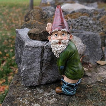 Load image into Gallery viewer, 15cm Garden Gnome Ornament, Funny Peeing Gnome Naughty Garden Gnome for Lawn Ornaments, Indoor or Outdoor Decorations
