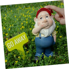 Load image into Gallery viewer, MERRYHAPY 1set Garden Gnome Statues Funny Resin Garden Decor for Outdoor Spaces for Festival and Daily Use Compact and Cheerful Gnome Figurine for Patio Decoration
