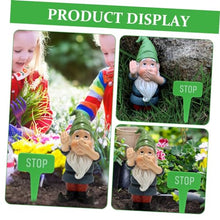 Load image into Gallery viewer, Happyyami 1set Gnome Statue Decoration Garden Gnome Figurine Hat Outdoor Lawn Ornament for Christmas Daily Decor for Tiered Tray Tabletop Patio Garden
