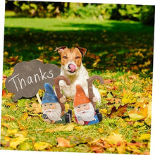 Load image into Gallery viewer, Happyyami 2pcs Garden Gnome Statue Charming Outdoor Decor for Garden Gnome Figurines Hooks Tree Ornaments for Home and Patio
