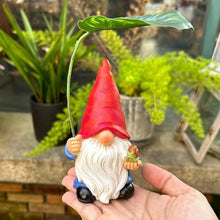 Load image into Gallery viewer, Yard Gnomes | Gnome Garden Decor for Outside - 6.5inch Resin Figurines Ornaments for Landscaping Pond Front Patio Beach Indoor Outside Porch Christmas Pool Flowerbed

