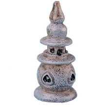 Load image into Gallery viewer, 2 Pcs Miniature Pagoda Statue Fairy Garden Ornaments Figurine Bonsai Decor Miniature Furniture Ornament for Zen Garden Lawn Decor

