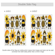 Load image into Gallery viewer, Little Gnomes Yard Flags, Large Garden Flags 28 x 40 Double Sided, Spring Outdoor Flag
