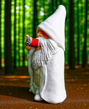 Load image into Gallery viewer, Middle Finger Decor Statue, 5.9in Naughty Smoking Wizard Dwarf- Funny Garden Gnomes Outdoor Decorations for Lawn Patio Yard Home Decor Easter Halloween
