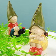 Load image into Gallery viewer, Fairy Garden Statues Miniature Artificial Figurine Resin Craft Landscaping For Patio Yard Garden Ornament Accessories Villa Home Figurines Garden Ornament
