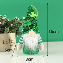 Load image into Gallery viewer, 2Pcs Light Up Gonks Christmas Decoration, Glowing Christmas Gnomes Pendants with Light Handmade Santa Swedish Gnomes Plush with Sequins Long Hat Christmas Decorations Indoor Holiday Decor
