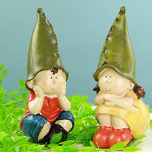 Load image into Gallery viewer, Fairy Garden Statues Miniature Artificial Figurine Resin Craft Landscaping For Patio Yard Garden Ornament Accessories Villa Home Figurines Garden Ornament
