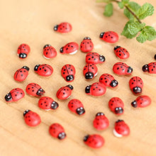 Load image into Gallery viewer, Klaisy 10Pcs Ladybird Red Fy For House Garden Decor Ornament
