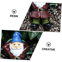 Load image into Gallery viewer, Cabilock 6pcs Unique Resin Gnome Statue Ornament Garden Decor for Gnomes Garden Ornaments Fun Outdoor Flower Pots
