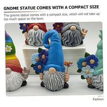 Load image into Gallery viewer, Cabilock Garden Gnome Statue Resin Dwarf Figurine Realistic Details for Outdoor and Indoor Decor for Gardens Lawns and Courtyards
