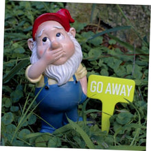 Load image into Gallery viewer, MERRYHAPY 1set Garden Gnome Statues Funny Resin Garden Decor for Outdoor Spaces for Festival and Daily Use Compact and Cheerful Gnome Figurine for Patio Decoration
