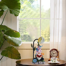 Load image into Gallery viewer, Garden Gnomes, Garden Gnomes for Outdoors, Solar Garden Gnome Resin Funny Garden Gnome Weatherproof Figure with LED Solar Lantern Gnome Garden Figures, Garden Lights for Patio, Lawn, Yard, Decor 25 cm
