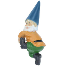 Load image into Gallery viewer, AB Tools Gnome Plant Pot Hanger Garden Home Yard Ornament Statue Vase Hugger Pair

