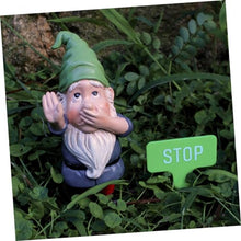 Load image into Gallery viewer, Happyyami Miniature Gnome Figurine Adorable Resin Dwarf Statues for Garden Decor for Home Patio Holiday Festival Decoration Cheerful Outdoor Ornaments
