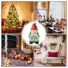 Load image into Gallery viewer, ZXDTVFGN Resin Statue Gnomes,Naughty Christmas Dwarf - Gnomes Garden Decor, Cute Garden Decor, 3.5Inch For Christmas Decorations
