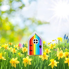 Load image into Gallery viewer, Mllkcao Garden Ornaments Outdoor Sale Large Rainbow Color Door and Window Pendant Crafts Outdoor Outdoor Courtyard Garden Tree Decoration
