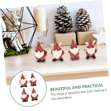 Load image into Gallery viewer, Toyvian 4pcs Outdoor Gnome Decor Resin Gnome Statues for Christmas Garden Decoration Durable Splashproof Festive Ornaments for Holiday Ambiance
