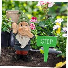 Load image into Gallery viewer, Happyyami 1set Gnome Statue Decoration Garden Gnome Figurine Hat Outdoor Lawn Ornament for Christmas Daily Decor for Tiered Tray Tabletop Patio Garden
