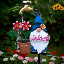 Load image into Gallery viewer, Solar Stake Lights Outdoor, Cartoon Gnome Solar Garden Stakes, Waterproof LED Landscape Lighting, Twinkling Garden Decoration, Winter Christmas Yard Lights, Backyard Walkway Lighting, Decorative Solar
