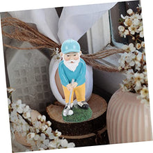 Load image into Gallery viewer, Mipcase Decorative Golfing Dwarf Ornament Resin Craft Miniature Gnome for Christmas Decor
