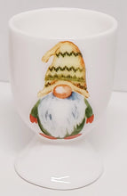 Load image into Gallery viewer, Lucky Gonks Egg Cups Set of 4 Bone China Gnome Like Figure Egg Servers Hand Decorated in UK
