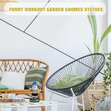 Load image into Gallery viewer, Garden Dwarf Statue - Dumbbell Weightlifting Gnome Sculpture, Handmade Garden Figurine | Weatherproof Resin Garden Dwarf Sculpture, Gnome Figurine Decoration with Vivid Expressions for Gardens, Courty
