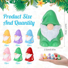 Load image into Gallery viewer, GGSTDDUP 60 Pcs Mini Gnomes, Mini Resin Gnomes Statues, Tiny Figures Miniature Gnome Figurines, Cute Garden Dwarf Fairy Gifts Statues Decor for Landscapes Outdoor Patio Yards Lawn
