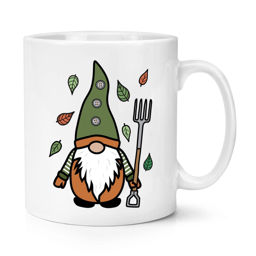 Gonk Gnome Green Orange Garden 10oz Mug Cup