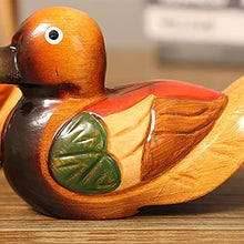 Load image into Gallery viewer, Mllkcao Ornaments for Livingroom Bedroom Wooden Mandarin Duck Home Furnishings Bedroom Bedside Table Cute Ornaments
