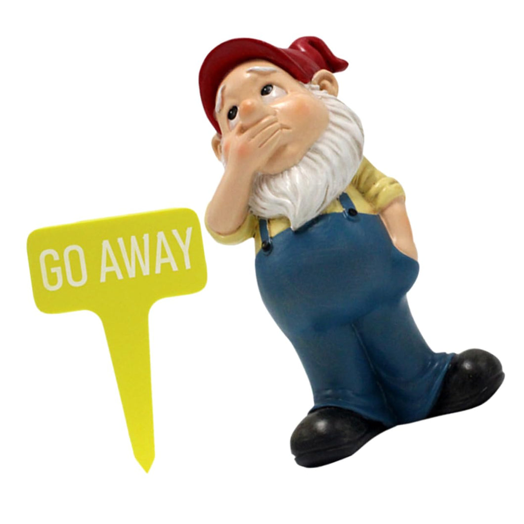 Toddmomy Garden Gnomes Outdoor Decorations 2 Pack Elf Ornaments Gnome Statue for Yard