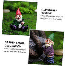 Load image into Gallery viewer, Cabilock Micro Landscape Dwarf Garden Decor Resin Miniature Gnomes for Garden Desk and Party Decorations

