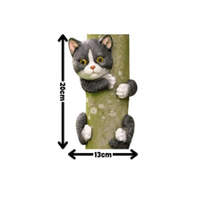 Load image into Gallery viewer, Garden Mile® Cat Animal Tree Peeker Novelty Garden Ornaments Tree Decoration Sculpture Statues Home Decor
