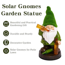 Load image into Gallery viewer, DUSVALLY Funny Garden Gnomes Statue,Outdoor Naughty Gnomes with Beer, Decorations Figurine Ornament for Yard
