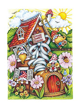 Load image into Gallery viewer, Creative Haven Gnome Sweet Gnome Coloring Book
