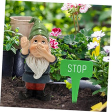 Load image into Gallery viewer, Happyyami Miniature Gnome Figurine Adorable Resin Dwarf Statues for Garden Decor for Home Patio Holiday Festival Decoration Cheerful Outdoor Ornaments
