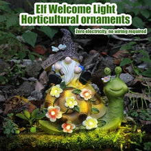 Load image into Gallery viewer, Solar Gnome Garden Statues, Solar-Powered Gnome Garden Lights, Whimsical Gnome Solar Statues, Outdoor Solar Gnome Figurines, LED Solar Gnome Garden Decorations, Solar Garden Gnome Lights, Decorative S
