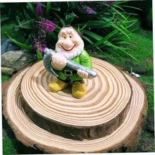 Load image into Gallery viewer, 14PCS Fairy Garden Gnome Statue Mini Dwarf Elf Resin Sculpture Potted Micro Landscape
