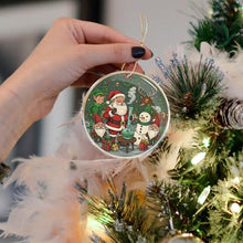 Load image into Gallery viewer, Christmas Ornaments Decorations - Gag Gifts - Nasty Naughty Gifts - White Elephant - Stocking Stuffers (Santa Gnomes Snowman Rudolph Smoking Weed Bong Cannabis Get High 1)
